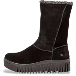 Art für Damen. 115111101003_001 Lederstiefeletten 1511 schwarz (41), Wohnung, Reißverschluss, Lässig