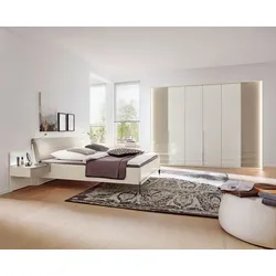 Musterring Schlafzimmer-Set San Diego 4tlg. Glas Kieselgrau