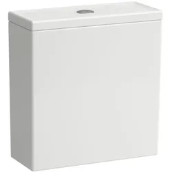Laufen The new classic Spülkasten H8288517579711 Wanschluss hinten Mitte, weiß matt