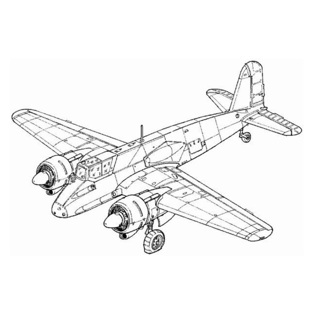CMK Henschel Hs 129B Exterior Set (129-4068)