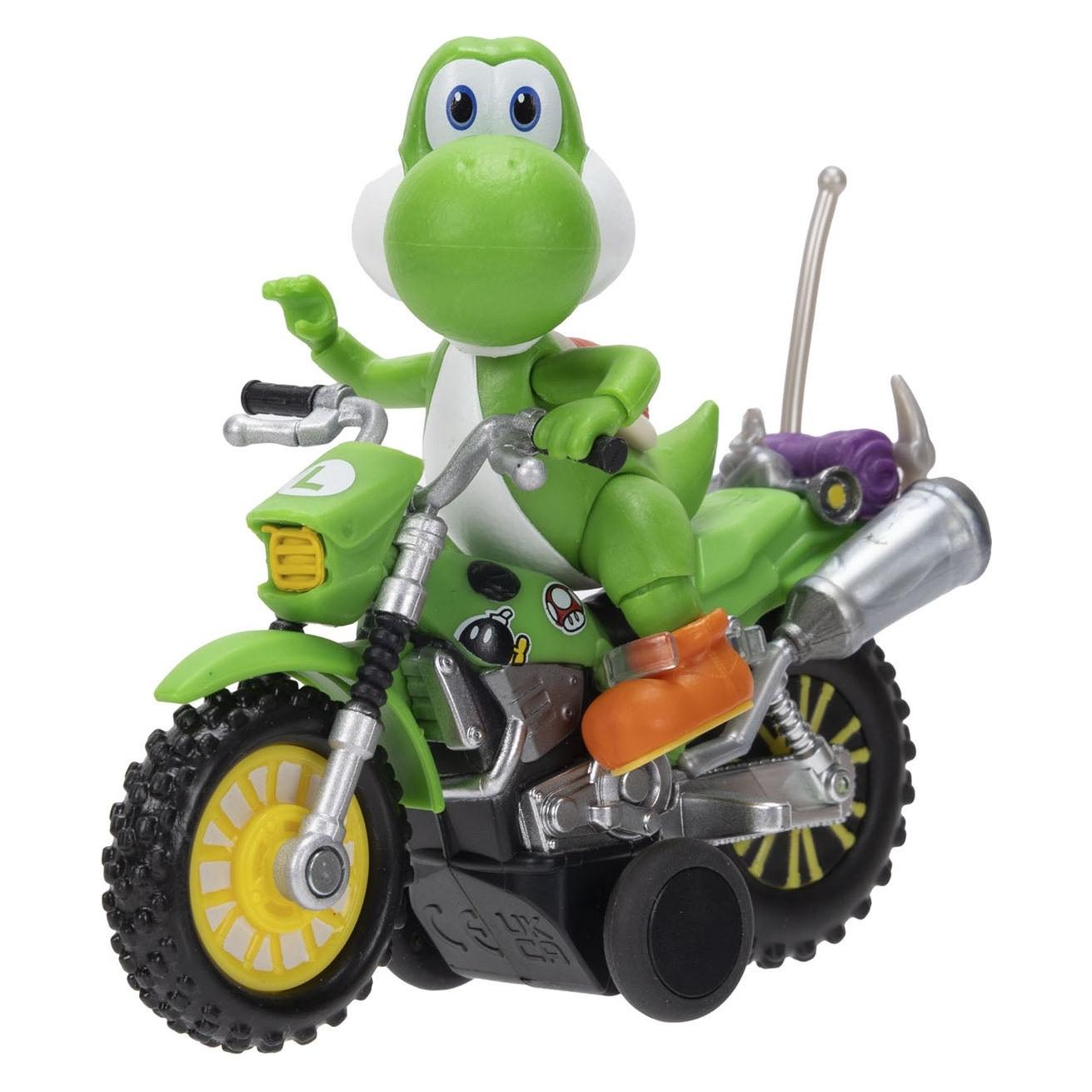 Jakks Pacific Mario Galaxy Movie 2.5in Vehicle w/ Figure Yoshi (436174)