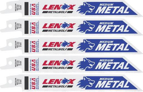 Lenox 20566618R BIM-Säbelsägeblatt für Universalsanwendungen 152x19x0,9mm Sägeblatt-Länge 152mm 5St.