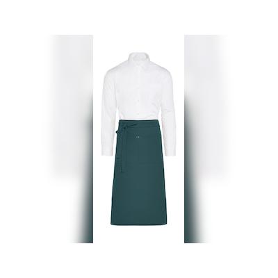 PROVENCE - Bistro Apron with Pocket: One Size / Enamel Blue