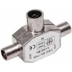Kopp 33366890 TV-Stecker 2-fach