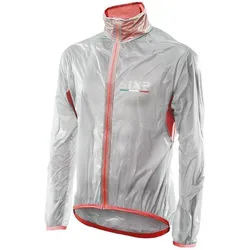 Sixs, Unisex, Velojacke, Ghost (XS), Rot, Transparent, XS