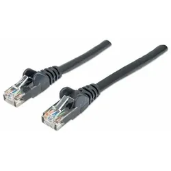 Intellinet Netzwerkkabel, Cat6, U/UTP, CCA, Cat6-kompatibel, RJ45-Stecker/RJ45-Stecker, 2,0 m, schwarz
