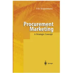 Procurement Marketing, Fachbücher von Udo Koppelmann