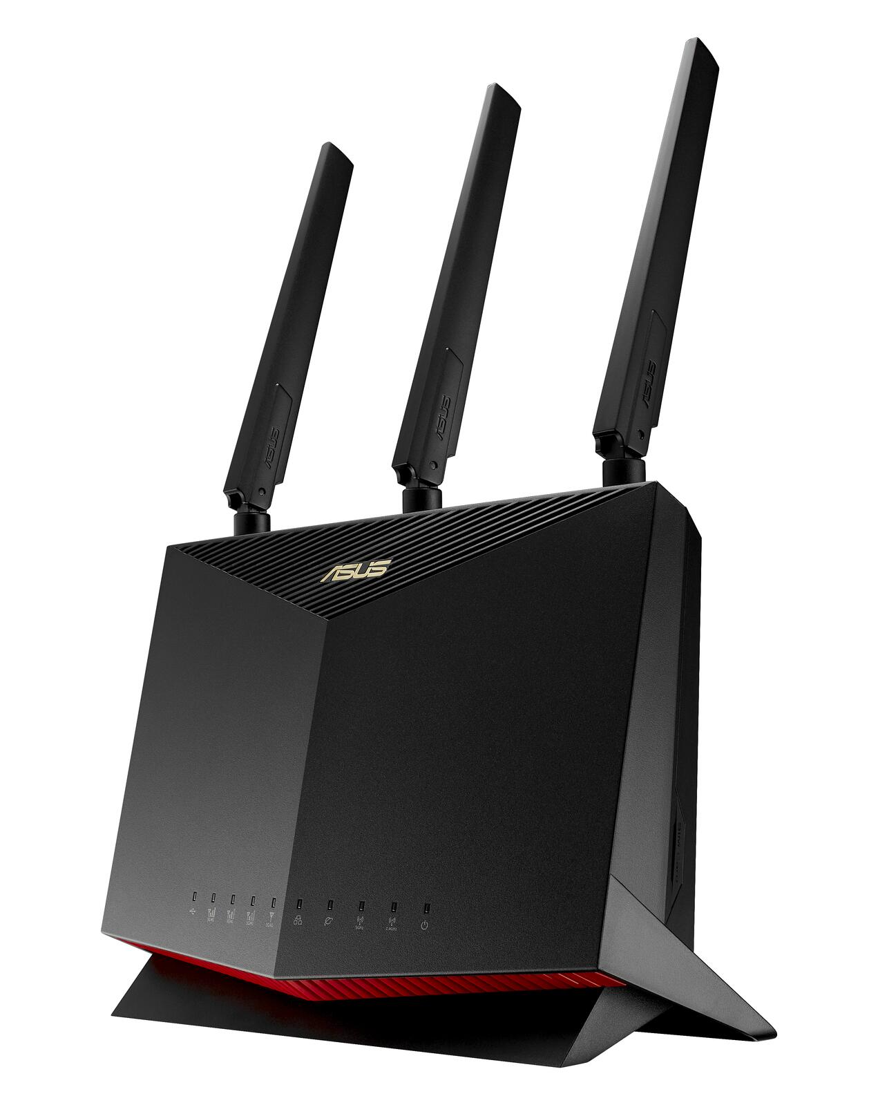 ASUS 4G-AC86U Cat. 12 600 Mbit/s Dual-Band AC2600 LTE Modem Router (unterstützt Gastzugang mit Captive Portal, Lifetime Free Aiprotection Pro für Internet Security, MU-MIMO) 90IG05R0-BM9100