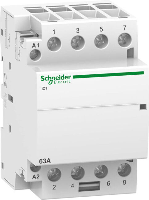 Schneider Electric Contacteur d'installation 4S 63A 220-240VAC A9C20864 (A9C20864)