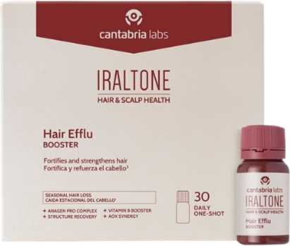 Iraltone Hair Efflu Booster Queda de Cabelo Sazonal 30x15ml