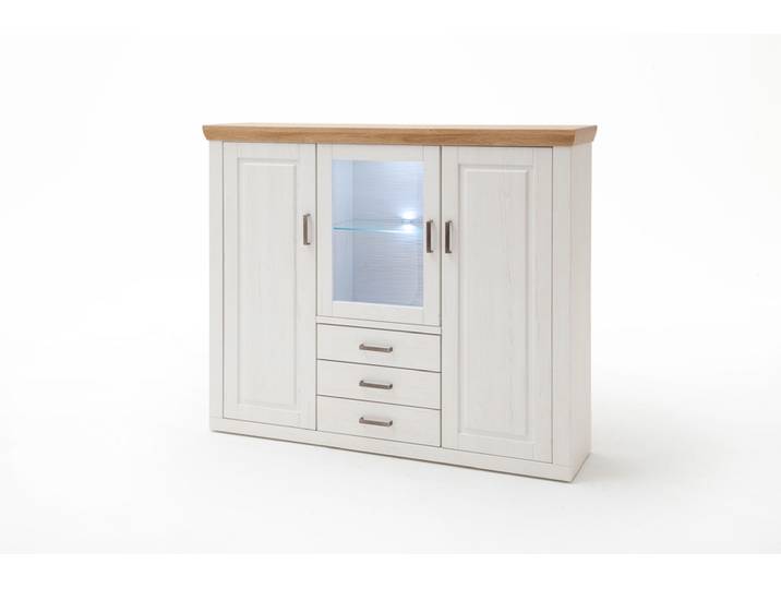 Highboard BRIXEN 163x142x40 cm , Nachbildung Pinie Aurelio...