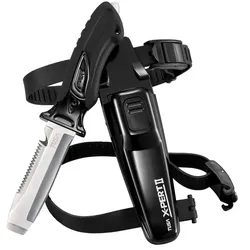 Tusa X-Pert II - stumpfe Klingenspitze - Schwarz