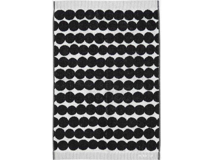 Handtuch MARIMEKKO RÄSYMATTO , schwarz-weiß (weiß,schwarz), B:50cm L:70cm, Frottee, Obermaterial: 100% Baumwolle, Handtücher, Handtuch, 100% Baumwolle, weich, 50 x 70 cm