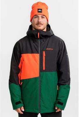 O'Neill s Fwc Cruz Triple Snow Jacket in Blk Out Cb, Size Small, Polyester