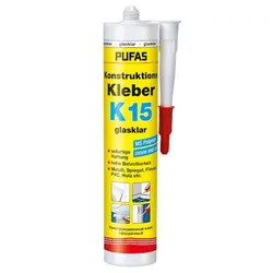 PUFAS Konstruktions-Kleber K15 glasklar 300 g