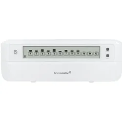 Homematic IP Set mit Home Control Unit, 5x Stellantrieb, 4x Wandthermostat, 1x Fussbodenheizungscontr, Thermostat