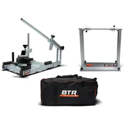 BTR Reifenmontiergerät 15 - 19" mit statischem Wuchtbock, mit Transporttasche