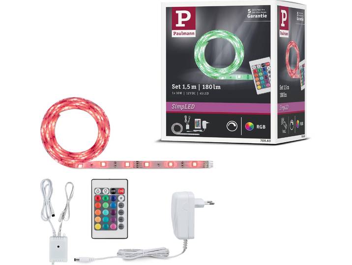Paulmann SimpLED LED Strip RGB Set complet