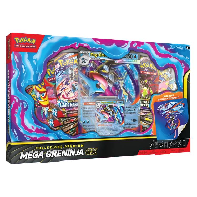 Pokémon P-IT Mega Greninja ex Premium Collection (Italienisch, Box Set & Collection) (67640)