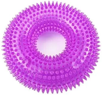 Inspire Daily Merch Durable Dog Toy Sound Balls For Pets To Resist Biting, Chewing, Squeezing purple