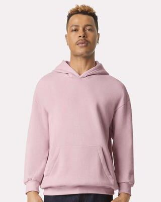 American Apparel RF498 ReFlex Fleece Hoodie Sweatshirt in Blush size 2XL   Cotton/Polyester Blend