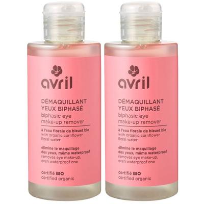 Avril Demaq Yeux Biphase 150Ml x2 2x150 ml Lotion