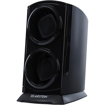 Klarstein St. Gallen Premium Uhrenbeweger 2 Uhren 4 Geschwindigkeiten Schwarz