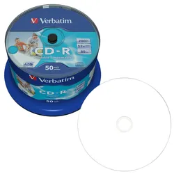 Verbatim CD-R 700MB 52x 50er Spindel