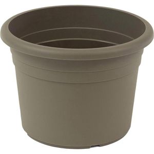 Greemotion Pflanztopf Fiona, 2 Liter, 20 x 20 x 14,1 cm, taupe, aus Kunststoff