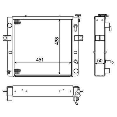 NRF Kühler, Motorkühlung 52279a für TOYOTA