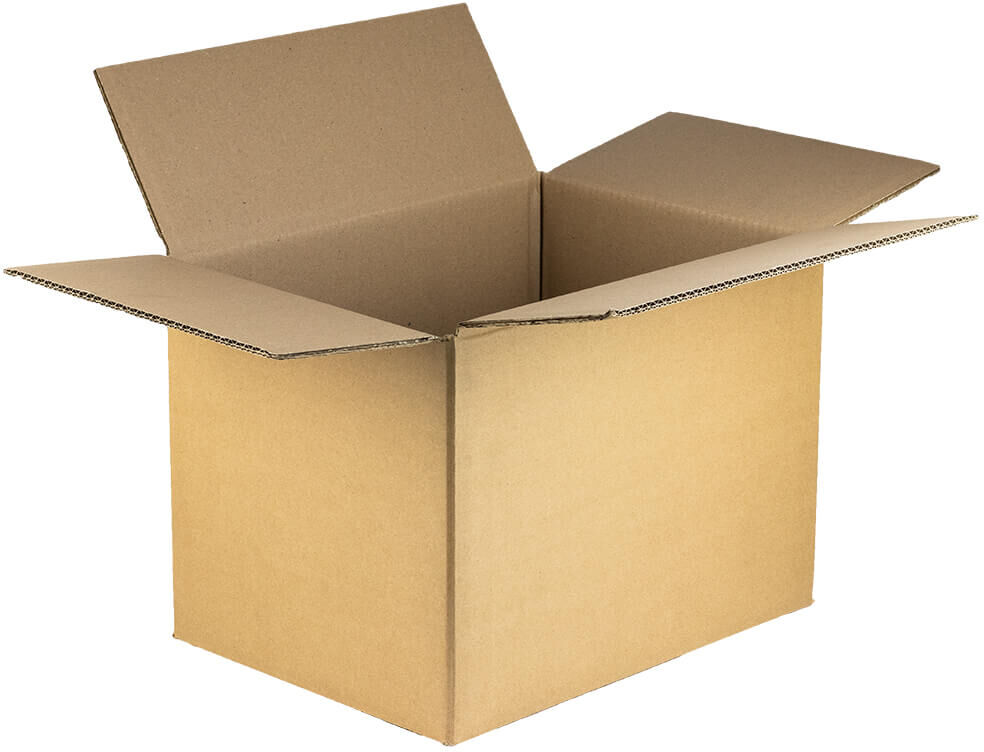 aXpel Faltboxe 1-wellig braun 392 x 242 x 164mm