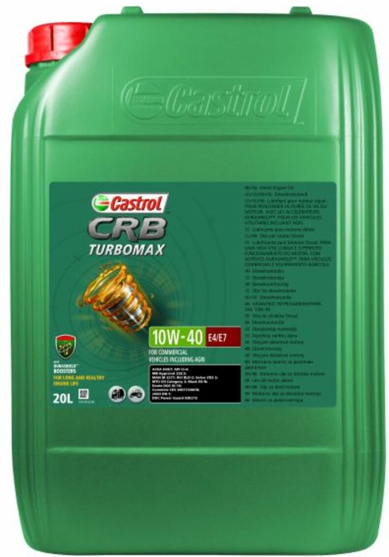 Motoröl CASTROL 15BA26 CRB Turbo 10W40 20L