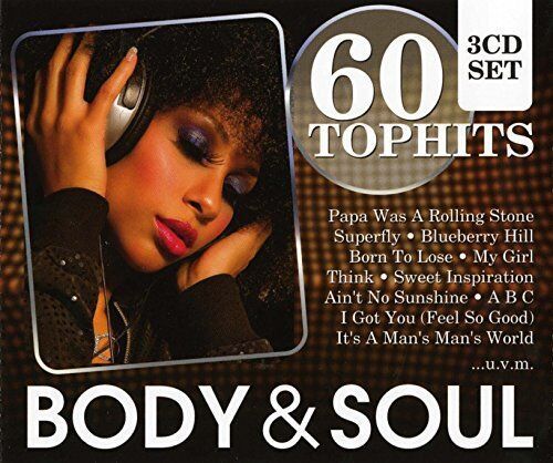 Curtis Mayfield - 60 Top-Hits - Body & Soul: My Girl/The Dock Of The Bay/Soul Man/Nutbush City, Superfly/Papa Was A Rolling Stone/War/Georgia On My Mind/amo! - Preis vom 07.10.2026 11:45:10 h