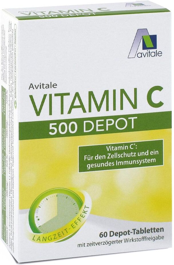 Avitale Vitamin C 500 mg Depot Tabletten 60stk