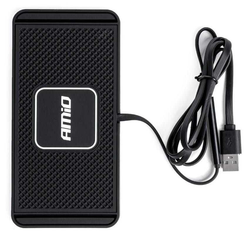 AMiO autolader voor mobiele telefoons model 03144 siliconen B: 15,8 cm, H: 7,8 cm