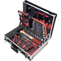 Nordwest, Werkzeugkoffer, Werkzeugsortiment 105-tlg.im Aluminiumrahmen Koffer NOW (105 Teile)
