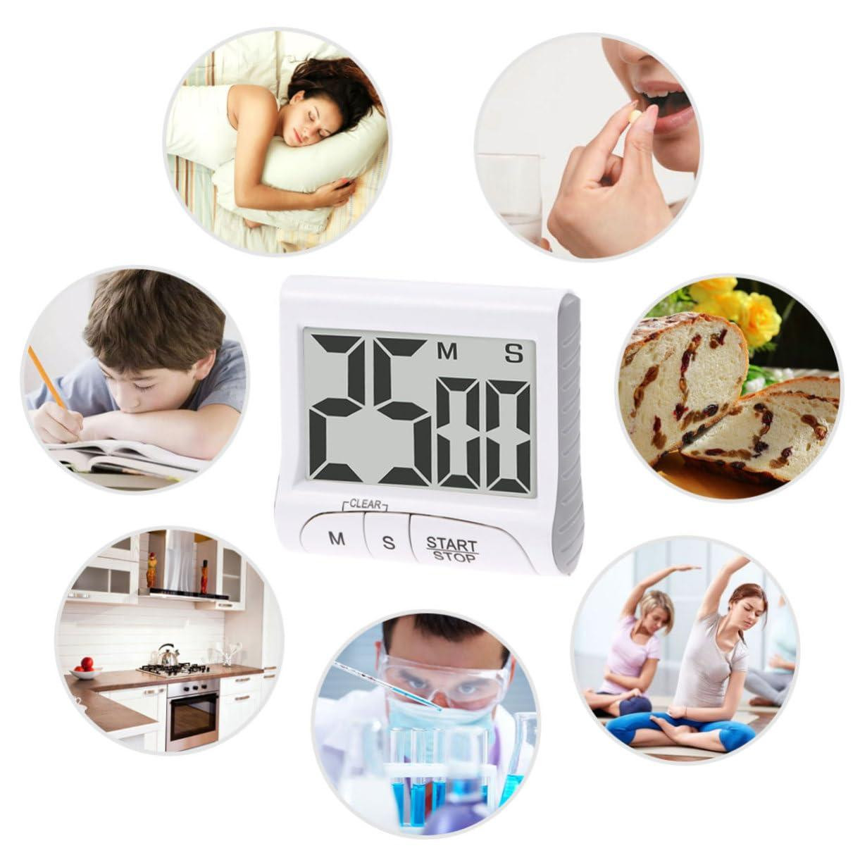 Dripio Digitale Keukentimer met LCD-display en Magnetische Bevestiging