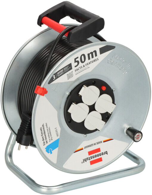 Enrouleur de câble Garant S 4 Export 25m H05RR-F 3G1,5 ; Brennenstuhl (1195066)