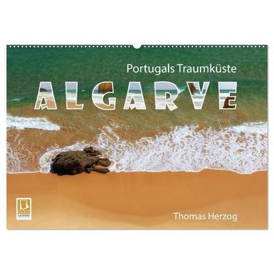 Portugals Traumküste Algarve (Wandkalender 2027 DIN A2 quer), CALVENDO Monatskalender