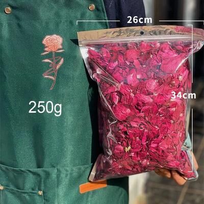 Uplift Treasures Natural Dried Rose Petals Aromatherapy Set 250g
