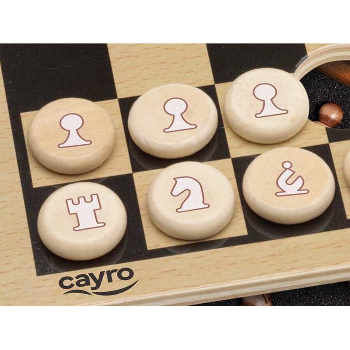 Schach Cayro hout