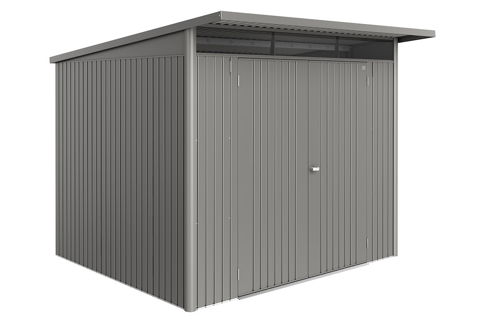 BIOHORTGARTE GH AvantGarde ECO A6 quarzgrau-metallic Doppeltür 16950119