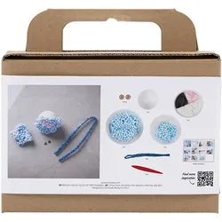 Creativ Company Modellier-Set Monster Hellblau