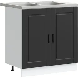 vidaXL, Badezimmerschrank, Raluner (46 x 80 x 81.50 cm)