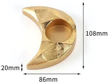 Inspire Essentials Vintage Star Moon Candle Holder Aromatherapy Tray Home Decor Accent c