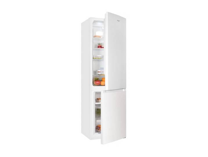 exquisit Kühl-/Gefrierkombination KGC5265-70-NF-040D inoxlook, 180,5 cm hoch, 54,5 cm breit, No Frost im Gefrierteil und elektronische Temperaturregelung