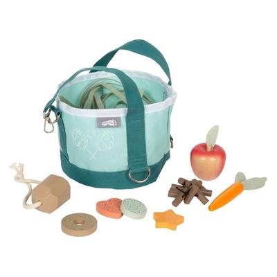 Pferdefutter Set mit Tasche