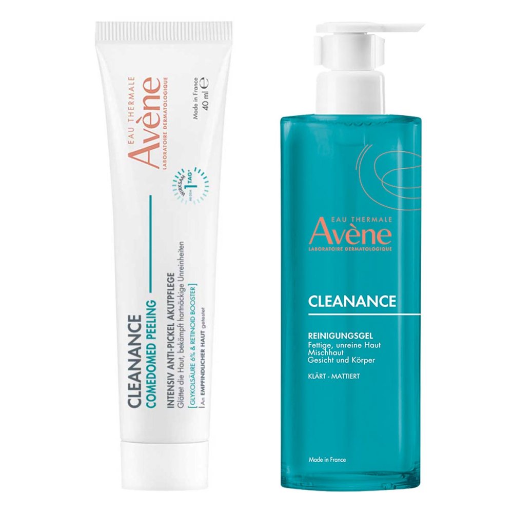Avène Cleanance Reinigungsgel+ Comedomed Anti-Pickel Akutpflege 08105098