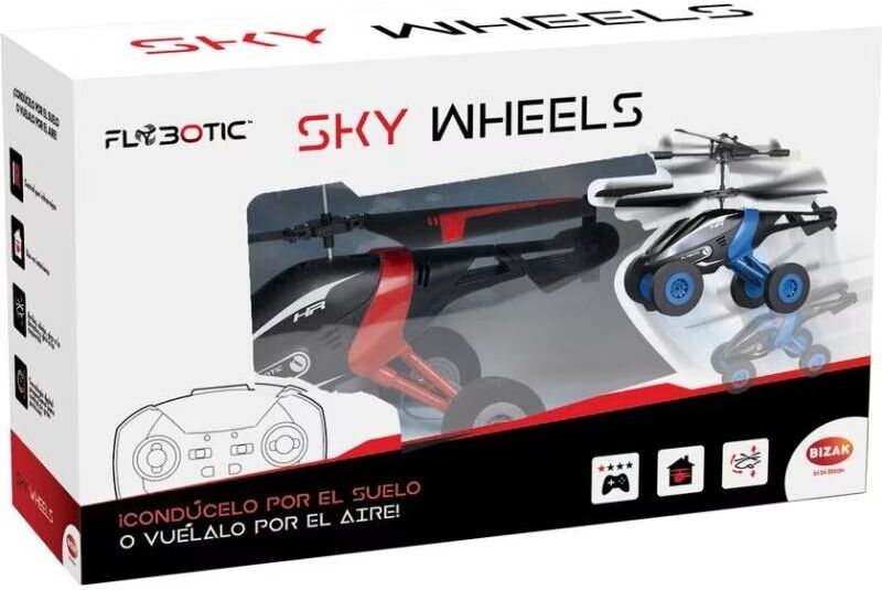 Bizak Helicóptero Radiocontrol Flybotic Sky Wheels Talla Única Unisex