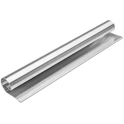 Dachrinnen Wulstblende, Grömo, für Rinnen Dilatation, Aluminium (Ausführung: DN250/280)